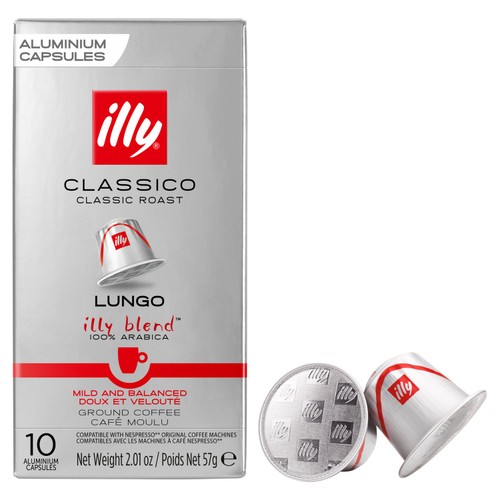 Illy Compatible Capsules Lungo