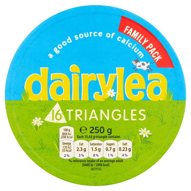 Dairylea Cheese Spread Triangles 16 Pack - Ocado