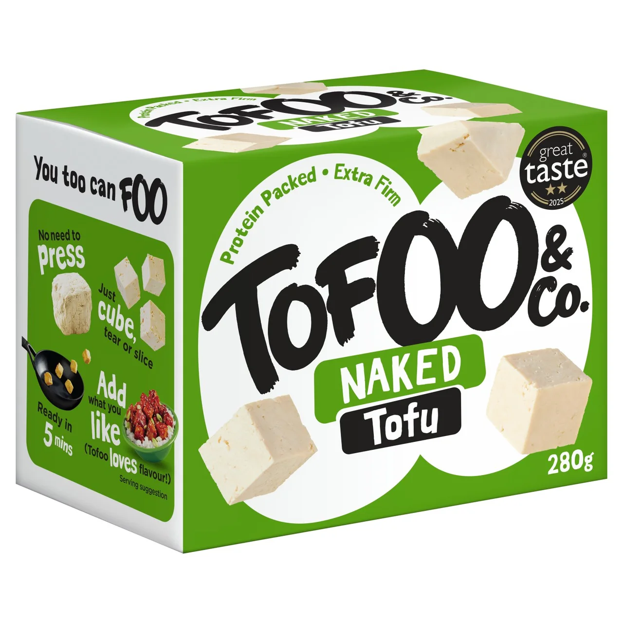 The Tofoo Co Naked Organic Extra Firm Tofu at Ocado