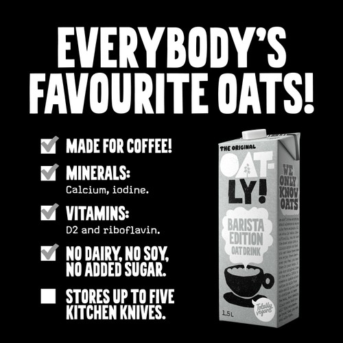Oatly Oat Drink Barista Edition
