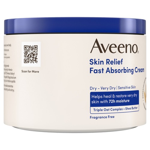 Aveeno Skin Relief Fast Absorbing Cream with Triple Oat Complex