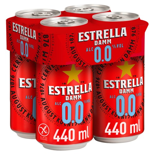 Estrella Damm 0.0% Alcohol Free Beer