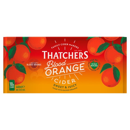 Thatchers Blood Orange 3.4%