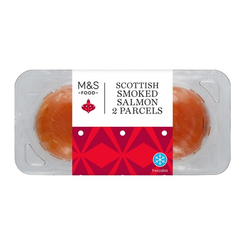 M&S Smoked Salmon Parcels