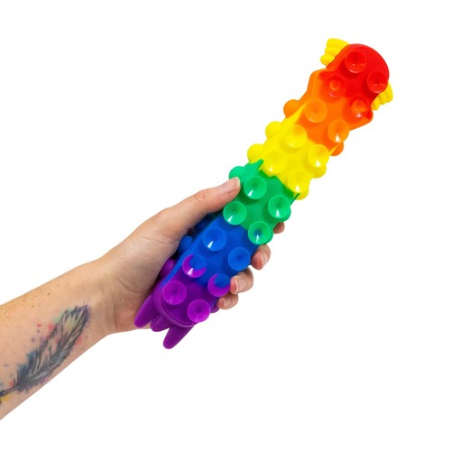 HGL Axolotl Light Up Suction Push Popper Large