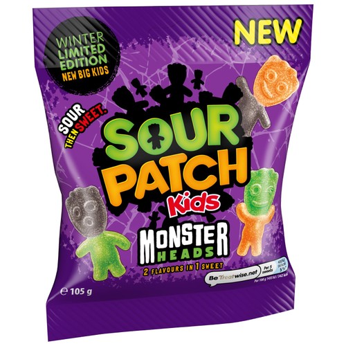 Sour Patch Kids Monster Heads