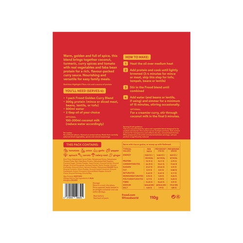 Frood Golden Curry Blend