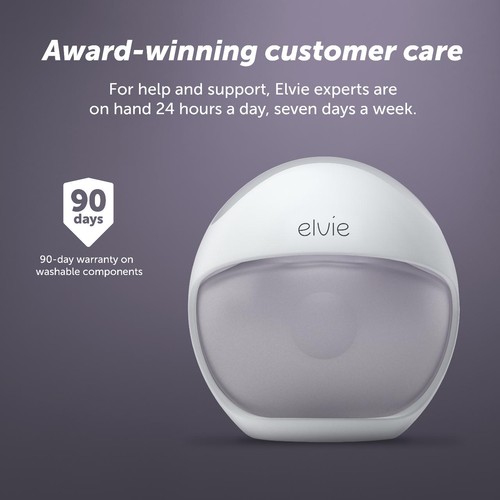 Elvie Curve Manual Silicone Breast Pump
