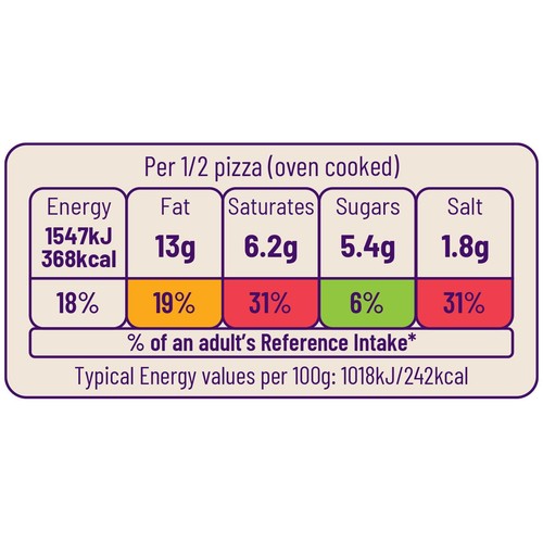 Ocado Stonebaked Double Pepperoni Pizza