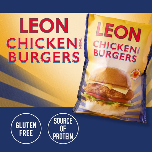 LEON Chicken Thigh Burgers