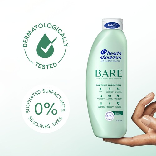 Head & Shoulders Bare Soothing Hydration Shampoo