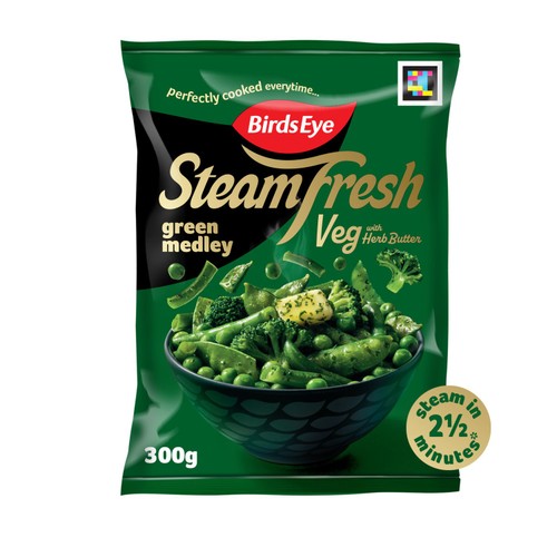 Birds Eye Steamfresh 2 Green Medley Steam Bags