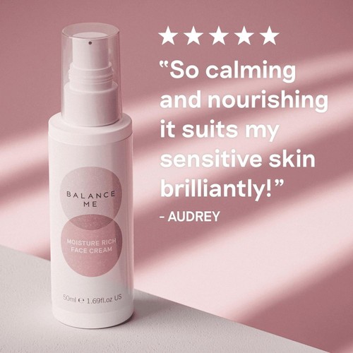 Balance Me Moisture Rich Face Cream