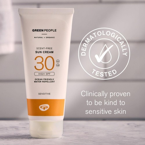 Green People SPF 30 Sun Cream Scent Free