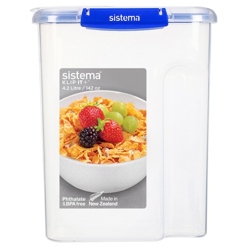 Sistema Klip It Plus 4.2L Rectangular Food Storage Container