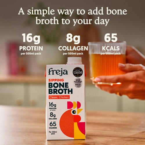 Freja Classic Chicken Sipping Bone Broth