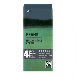 M&S Fairtrade Italian Coffee Beans
