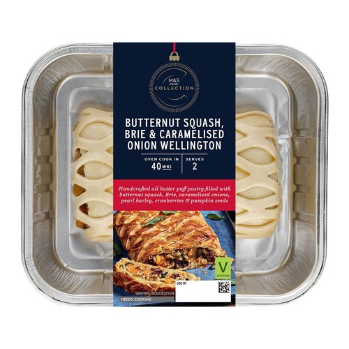 M&S Collection Butternut Squash Brie & Caramelised Onion Wellington
