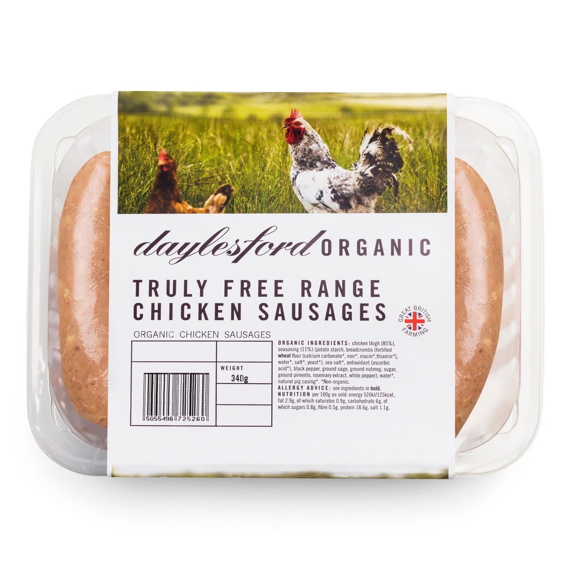 Daylesford Organic Chicken Sausages Ocado daylesford-organic-chicken-sausages-ocado