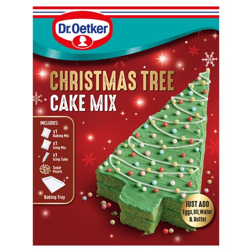 Dr. Oetker Christmas Tree Cake Mix