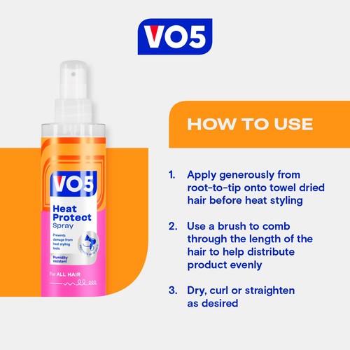 VO5 Heat Protect Spray
