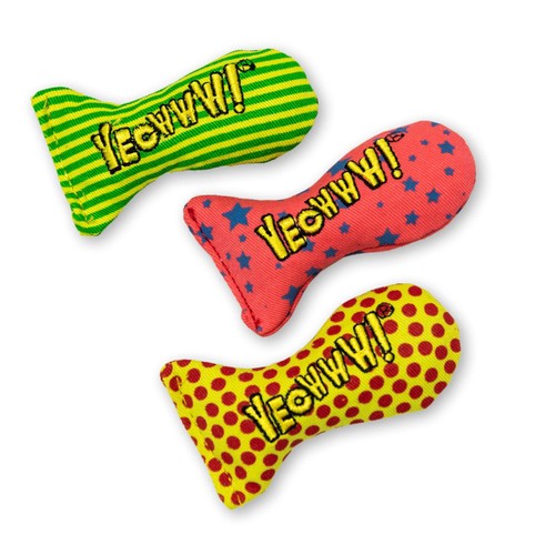 Yeowww Catnip Stinkies Sardine Tin Cat Toy