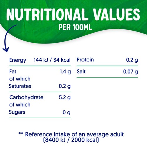 Alpro Organic No Sugars Oat Drink Plant Based