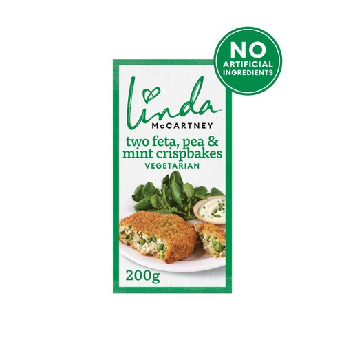 Linda McCartney Feta, Pea & Mint Crispbake