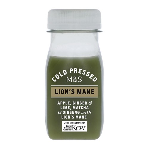 M&S Cold Pressed Lion's Mane Shot