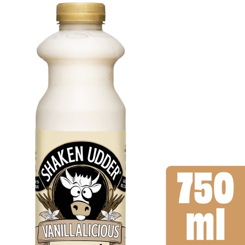 Shaken Udder Vanillalicious Vanilla Flavoured Milkshake