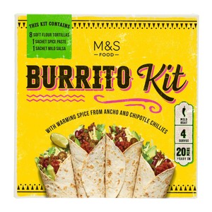 M&S Burrito Kit 625g