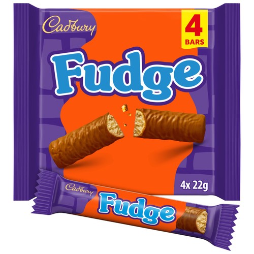 Cadbury Fudge Chocolate Bar Multipack