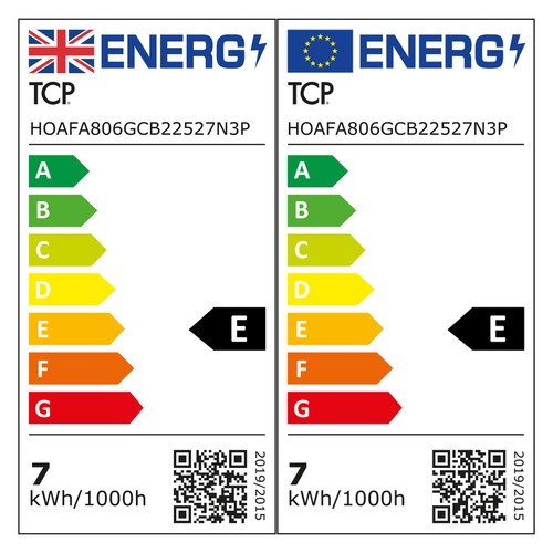 TCP Classic LED Bayonet 60W Light Bulbs