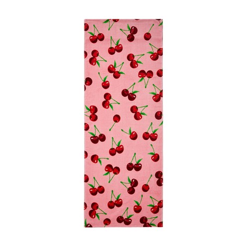 Catherine Lansfield Cherries Sun Lounger Towel