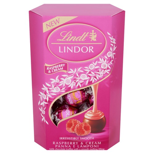 Lindt Lindor Raspberry & Cream