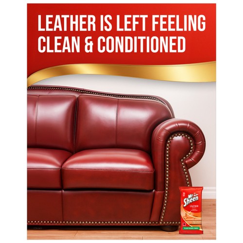 Mr Sheen Leather Polish Wipes