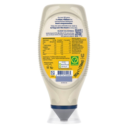 Hellmann's Real Squeezy Mayonnaise