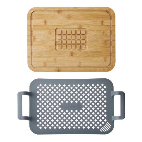 MasterClass Roasting Rack and Bamboo Resting Set
