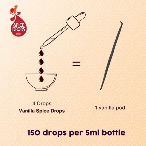 Spice Drops Concentrated Natural Vanilla Extract 
