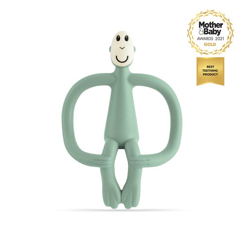 Matchstick Monkey Original Teether - Mint Green
