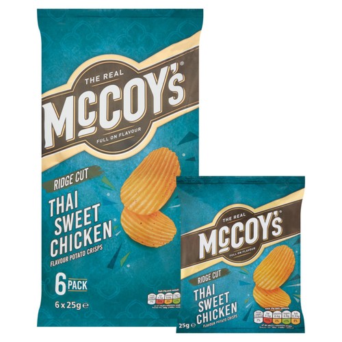 McCoy's Thai Sweet Chicken Multipack Crisps