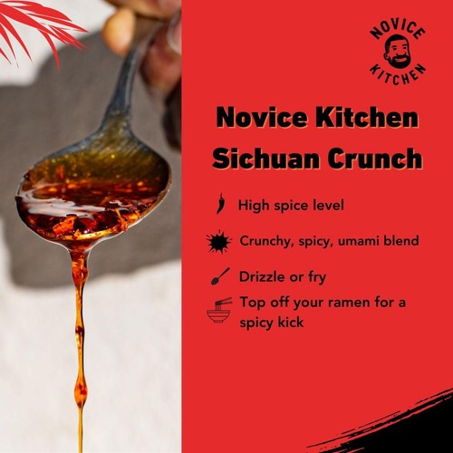 Novice Kitchen Sichuan Crunch Chilli Oil
