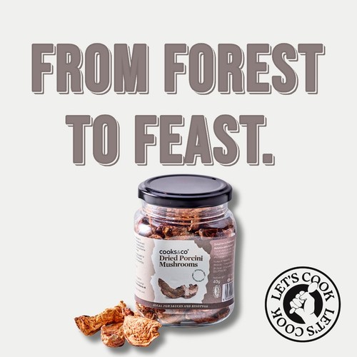 Cooks&Co Dried Porcini Mushrooms