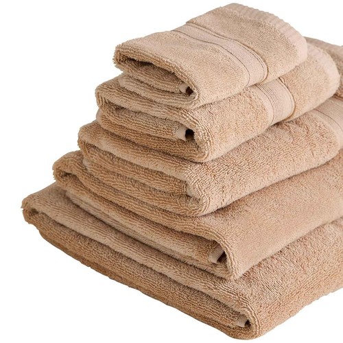 M&S Super Soft Pure Cotton Face Towels, Biscuit