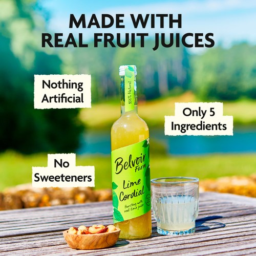 Belvoir Farm Organic Lime and Mandarin Cordial