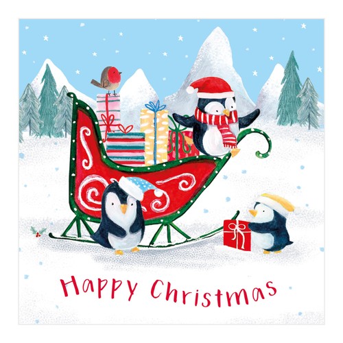 Santa Christmas Cute Cards 20 pack