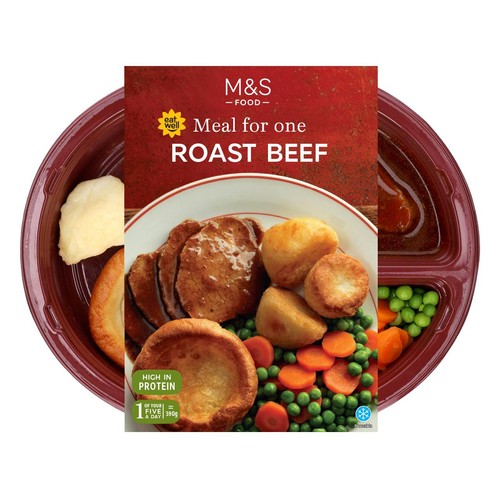 M&S Roast Beef Dinner with Yorkshire Pudding