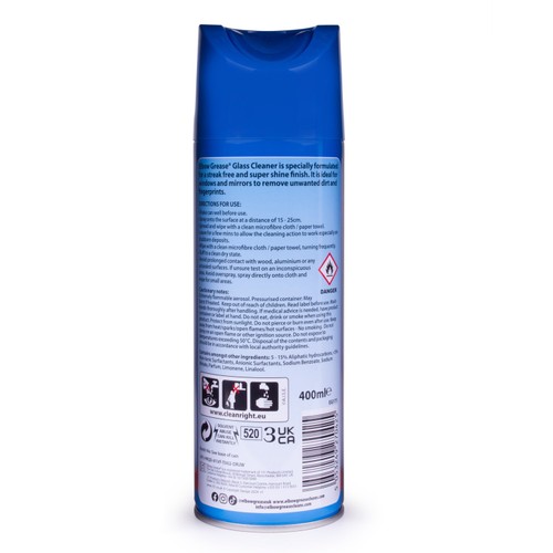 Elbow Grease Glass Cleaner Aerosol