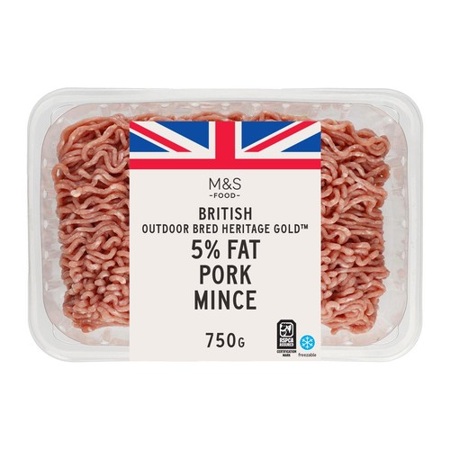 M&S Heritage Gold Outdoor Bred 5% Fat Mince