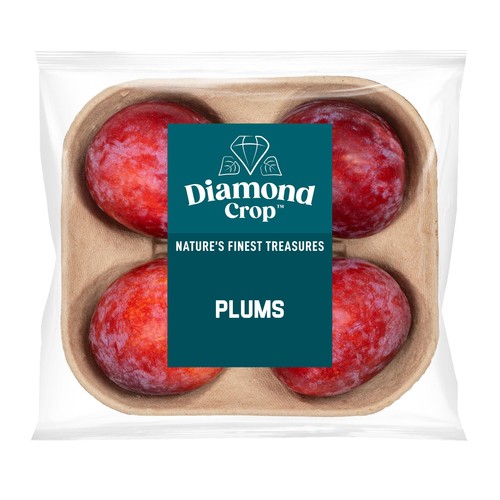 Diamond Crop Ripe and Ready to Eat Plums